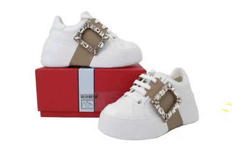 Roger Vivier Sneakers White/Brown – photo 7