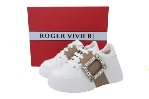 Roger Vivier Sneakers White/Brown – photo 6