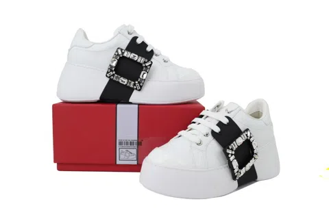 Roger Vivier Sneakers White/Black – photo 6