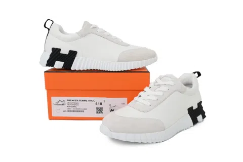 Hermès Bouncing White/Grey – photo 7