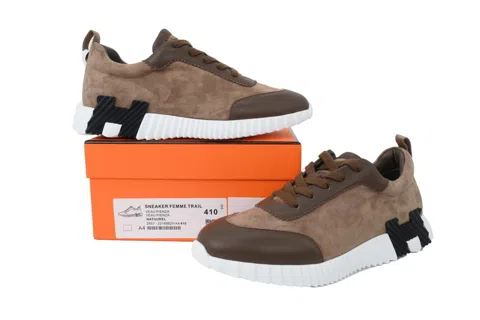 Hermès Bouncing Brown Suede – photo 7