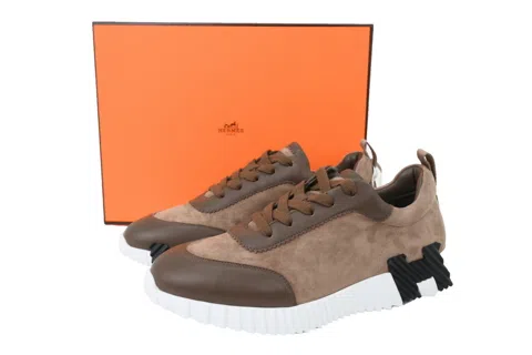 Hermès Bouncing Brown Suede – photo 6