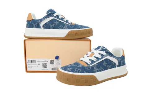 Louis Vuitton Trainer Denim Print – photo 7