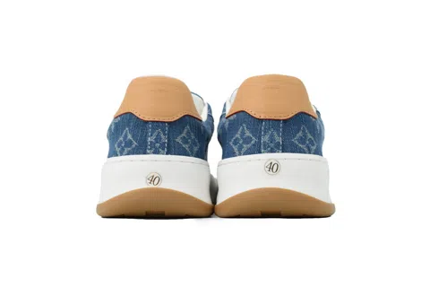 Louis Vuitton Trainer Denim Print – photo 3