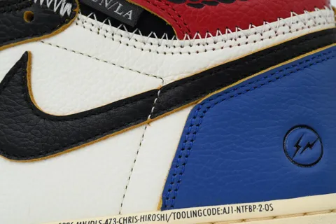 Union LA x Air Jordan 1 High Black/White/Blue – photo 5