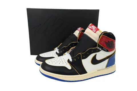 Union LA x Air Jordan 1 High Black/White/Blue – photo 6