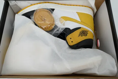 Air Jordan 1 High Best Hand in the Game - Yellow Och – photo 8