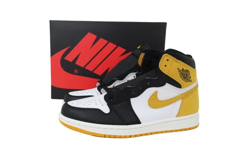 Air Jordan 1 High Best Hand in the Game - Yellow Och – photo 7