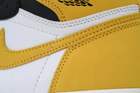 Air Jordan 1 High Best Hand in the Game - Yellow Och – photo 5