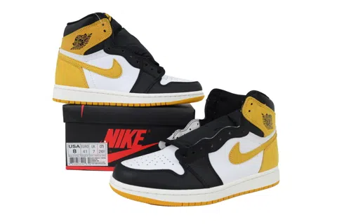 Air Jordan 1 High Best Hand in the Game - Yellow Och – photo 6