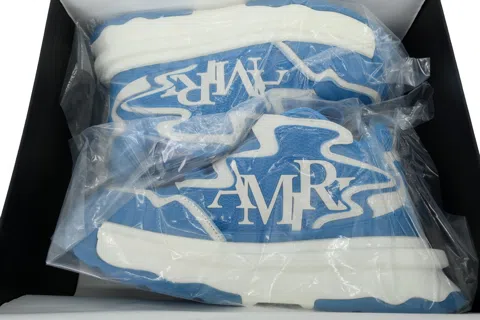 AMIRI Bone Runner Blue – photo 8