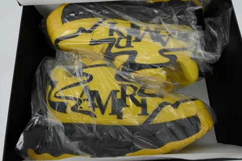 AMIRI Bone Runner Yellow – photo 8