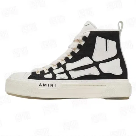 AMIRI Skel-Top Black/White – photo 3