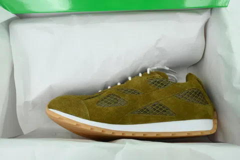 Bottega Veneta Orbit Green Suede – photo 8