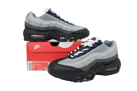 Nike Air Max 95 Smoke Grey Track Red – photo 7