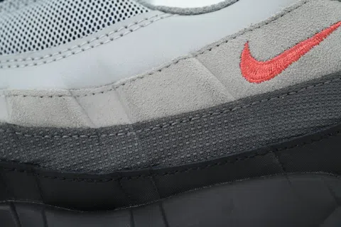 Nike Air Max 95 Smoke Grey Track Red – photo 5
