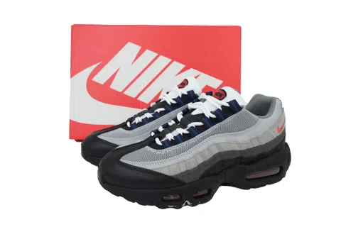 Nike Air Max 95 Smoke Grey Track Red – photo 6