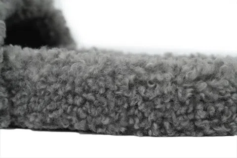 Balenciaga Furry Slide Grey – photo 5