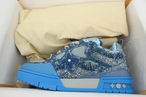 Louis Vuitton Skate Blue Crystal – photo 8