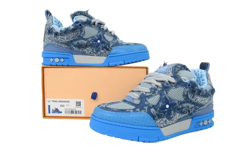 Louis Vuitton Skate Blue Crystal – photo 7