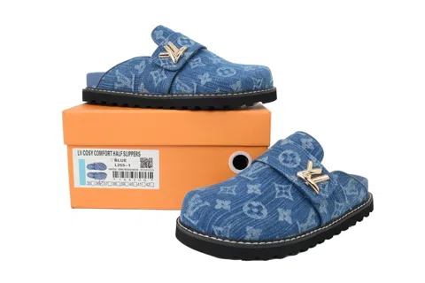 Louis Vuitton Cosy Comfort Clog Blue – photo 7