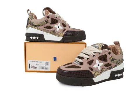 Louis Vuitton Skate Khaki Crystal – photo 6