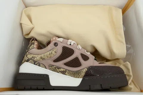 Louis Vuitton Skate Khaki Crystal – photo 8