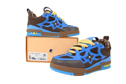 Louis Vuitton Skate Blue/Coffee – photo 7