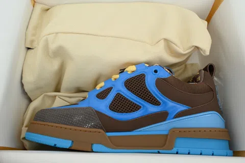 Louis Vuitton Skate Blue/Coffee – photo 8
