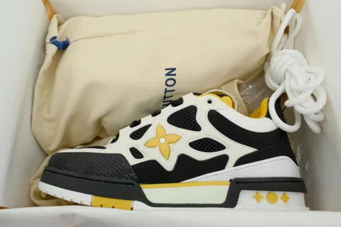 Louis Vuitton Skate White/Black/Yellow – photo 8
