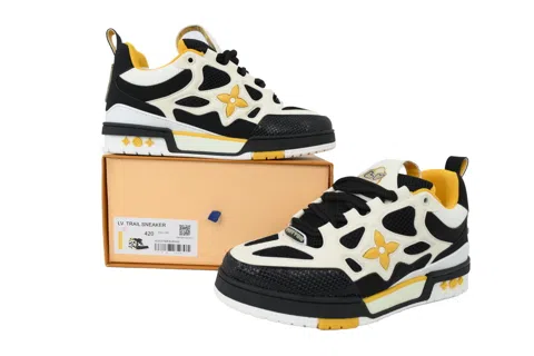 Louis Vuitton Skate White/Black/Yellow – photo 6