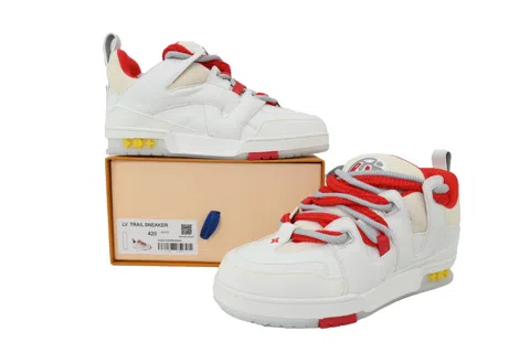 Louis Vuitton Skate White/Red Floral – photo 7