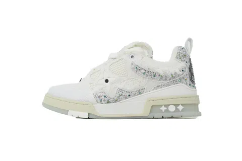 Silver/White