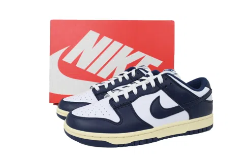 Nike Dunk Low Navy/White – photo 6