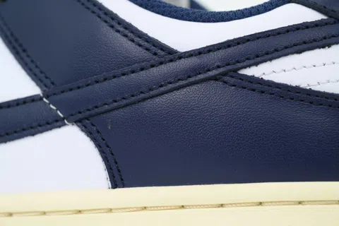Nike Dunk Low Navy/White – photo 5