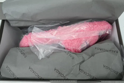 Balenciaga Furry Slide Pink – photo 9