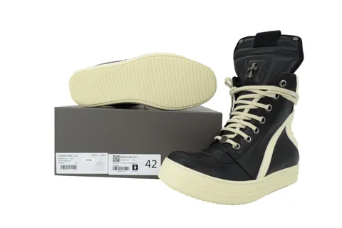 Rick Owens Sneakers Black/White – photo 7