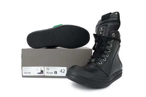 Rick Owens Sneakers Triple Black – photo 7