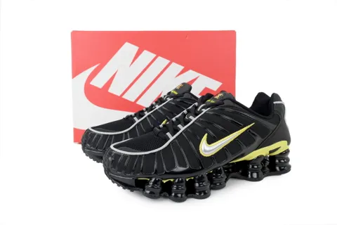 Nike Shox TL Black Dynamic Yellow – photo 7