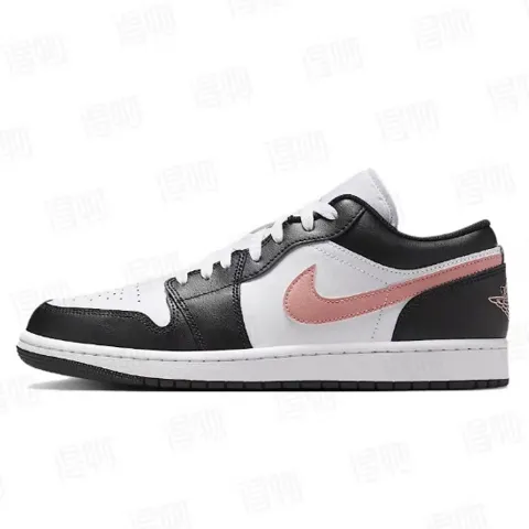 Air Jordan 1 Low Black Rust Pink