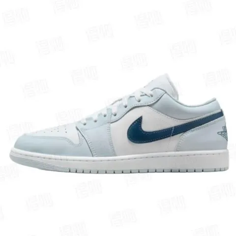 Air Jordan 1 Low Light Blue/White