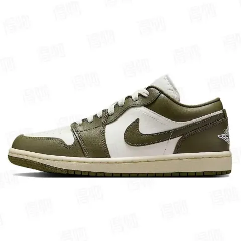 Air Jordan 1 Low Medium Olive