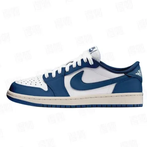Air Jordan 1 Low Storm Blue
