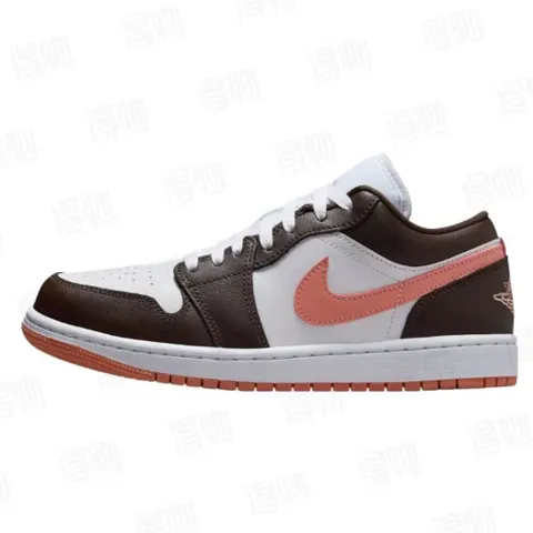 Air Jordan 1 Low White/Brown