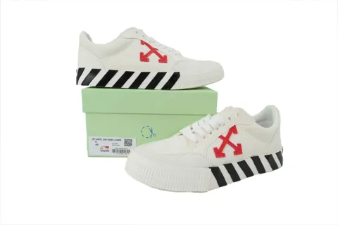 Off-White Low Vulcanized White/Red – photo 7