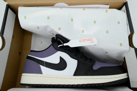 Air Jordan 1 Low Night Purple – photo 8