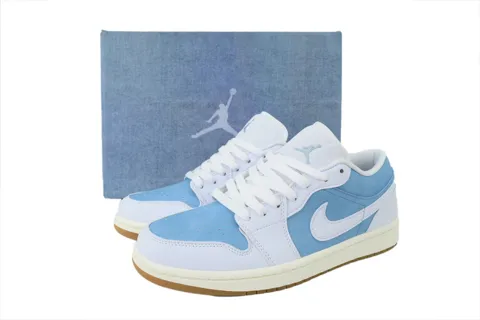 Air Jordan 1 Low Denim Worn Blue – photo 6