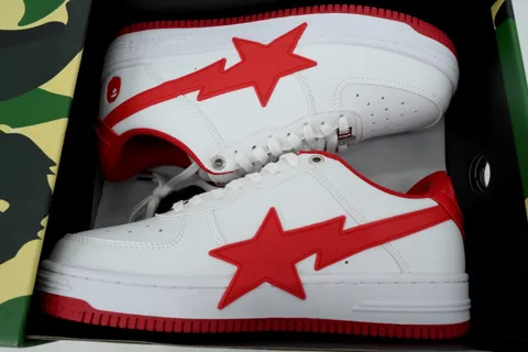 Bape Sta Red/White – photo 8