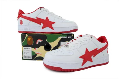 Bape Sta Red/White – photo 7