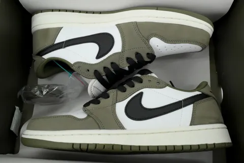 Air Jordan 1 Low Medium Olive – photo 8